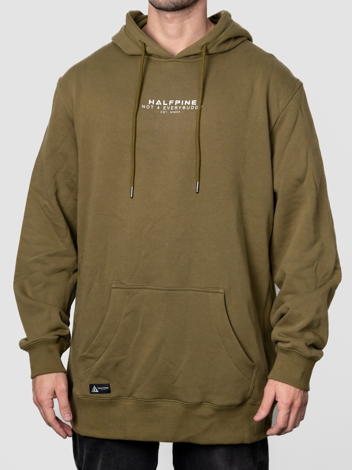 POLERON HOODIE EVERYBUDDY OLIVE - Imagen 2