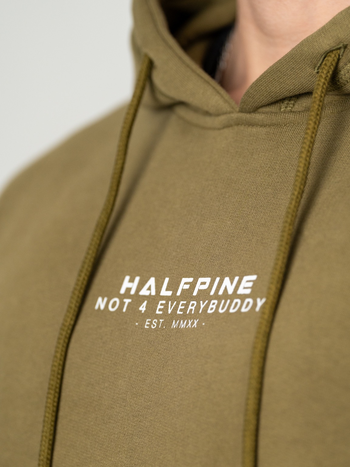POLERON HOODIE EVERYBUDDY OLIVE - Imagen 3