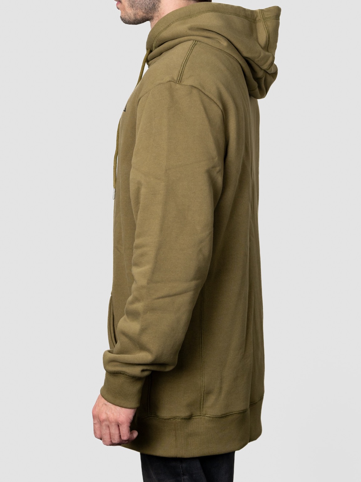 POLERON HOODIE DOUBLE HP OLIVE - Imagen 6