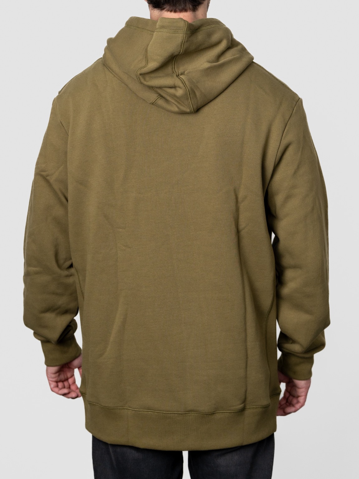 POLERON HOODIE DOUBLE HP OLIVE - Imagen 5