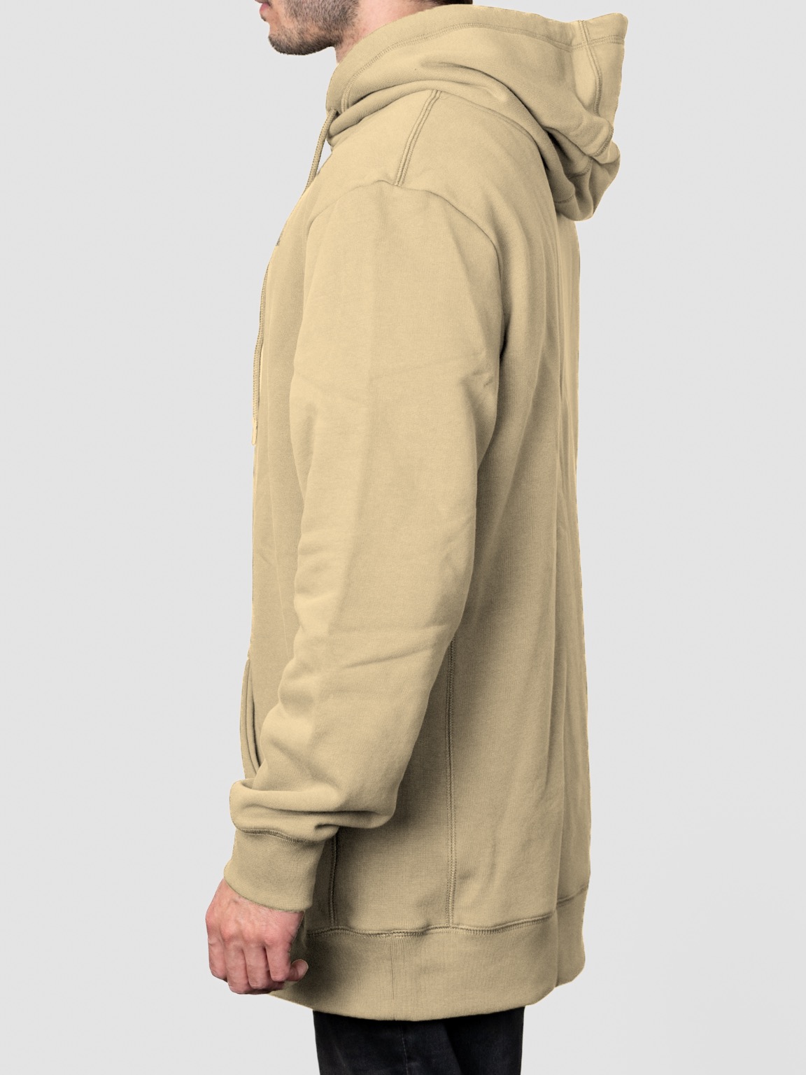 POLERON HOODIE EVERYBUDDY BEIGE - Imagen 4
