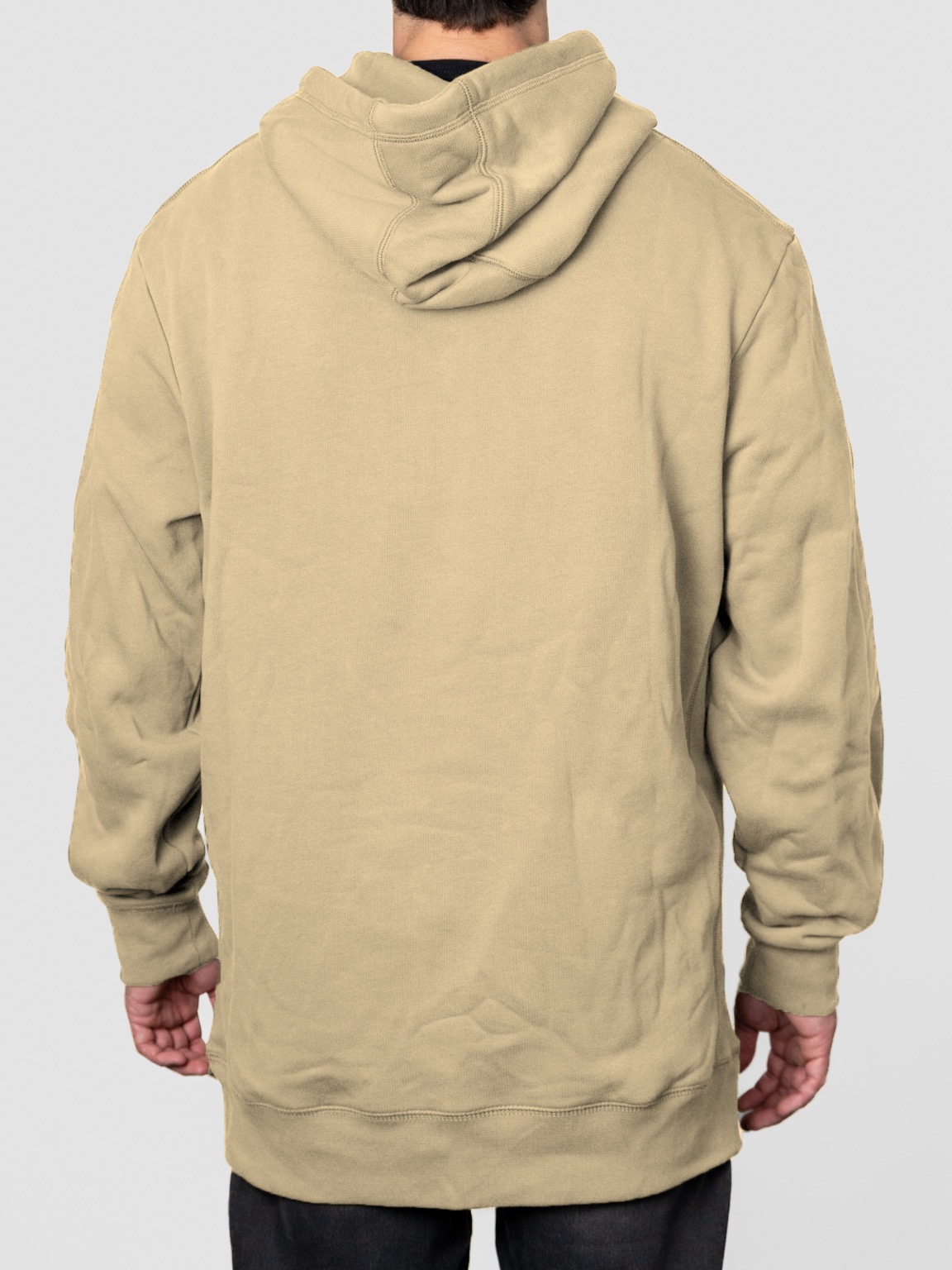 POLERON HOODIE EVERYBUDDY BEIGE - Imagen 3