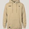 POLERON HOODIE DOUBLE HP BEIGE - foto sin modelo