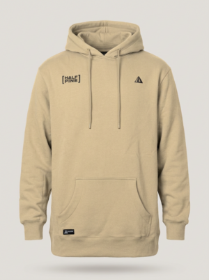 POLERON HOODIE DOUBLE HP BEIGE - foto sin modelo