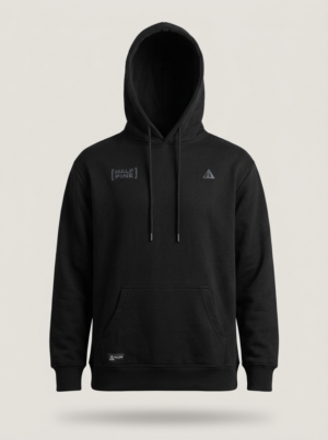 POLERON HOODIE DOUBLE HP BLACK - foto sin modelo